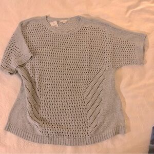 NEW Pure Jill.
Loose Weave Pull On Sweater
